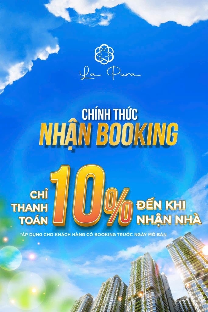 La Pura chính thức nhận booking căn hộ