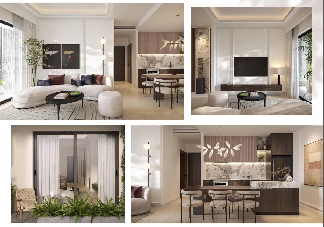 Nội thất cao cấp căn hộ La Pura Thuận An Bình Dương